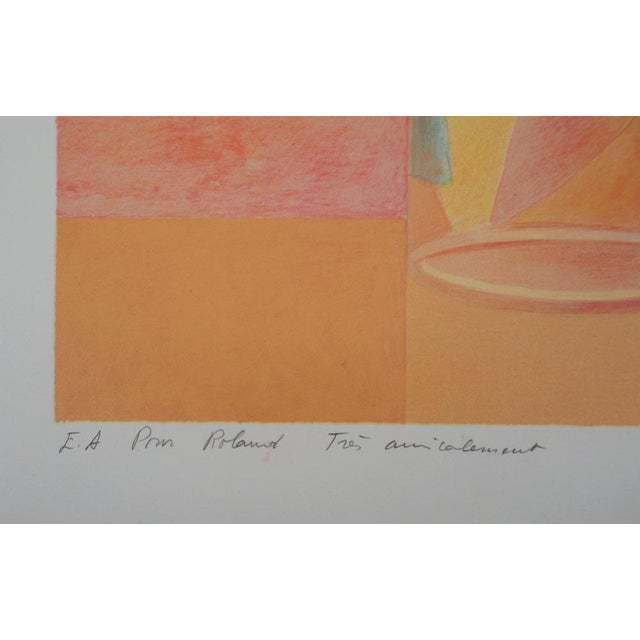 Pierre Garcia-Fons, Magnolia Blanc, Lithograph For Sale - Image 4 of 7