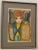 Etienne Ret Mixed Media Portrait of a Newsboy C.1974 For Sale - Image 10 of 10