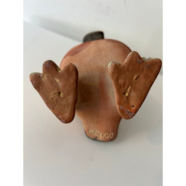 Vintage Mexican Folk Art Duck Candleholder For Sale In Miami - Image 6 of 8