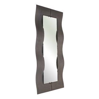 Wave Mirror by Burchiellaro Lorenzo, 1970s For Sale