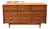 Mid Century Modern Walnut Six Drawer "Mainline" Dresser by Hooker Furniture, Usa c.1950 For Sale