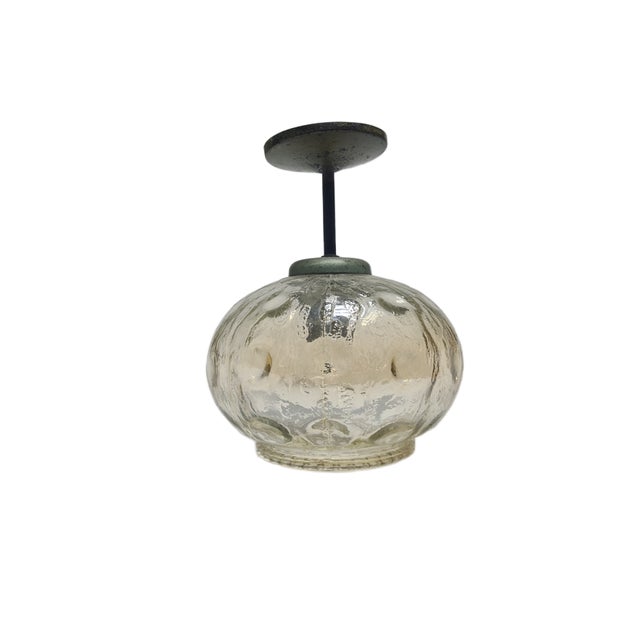 1970s Vintage Communist Pendant Lamp, Poland, 1970s For Sale - Image 5 of 5