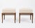 This elegant set of stools by T.H. Robsjohn-Gibbings for Widdicomb, circa 1950s, showcases the refined sophistication of...