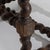 Wood 19th Century Louis XIII Style Wooden Throne Chair with Upholstery Mustard For Sale - Image 7 of 15