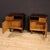 Brown Italian Bedside Tables, 1960s, Set of 2 For Sale - Image 8 of 13