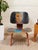 Turquoise Mid 20th Century Spencer Collins Hand-Painted Molded Plywood Chair With Abstract Portrait For Sale - Image 8 of 12