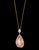 Pink 200 Carat Natural Morganite and Diamond Cocktail Earring and Pendant Set 18K PG For Sale - Image 8 of 18