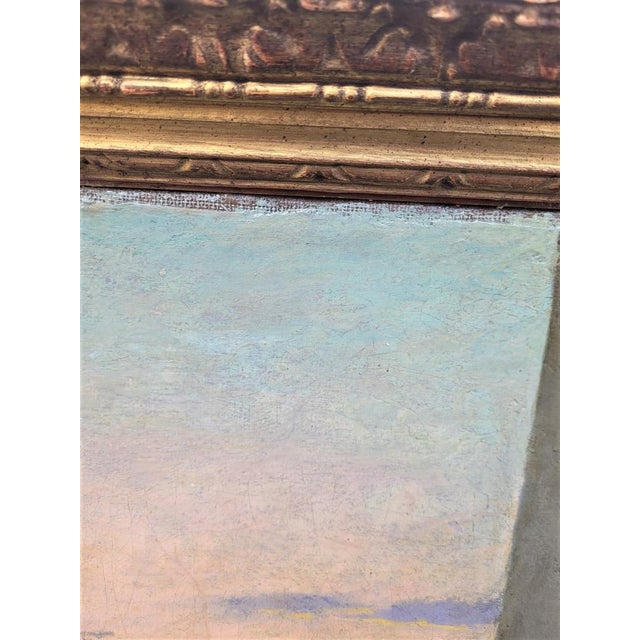 Neoclassical Scene Depicting Young Emperor with Muses, 19th Century, Large Oil on Canvas, Framed For Sale - Image 16 of 18