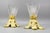 Art Deco French Gilt Bronze and Clear Glass Ceiling Lights, 1920s, Set of 2 For Sale - Image 10 of 18