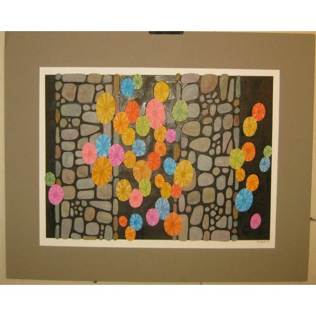 Stones & Bubbles Abstract Painting by Ben Black For Sale - Image 10 of 10