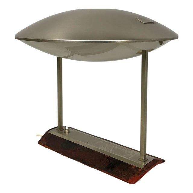 Mid-Century Modern Italian Model 8050 Adjustable Table Lamp attributed to Stilnovo, 1960s For Sale