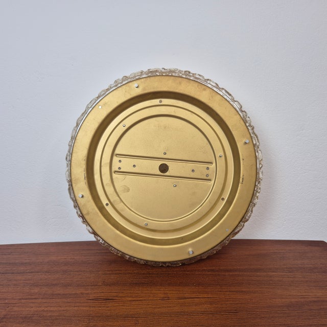 Large Gold Flush Mount Ceiling from Limburg, 1960s For Sale - Image 11 of 13