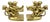 Vintage Pm Craftsman "Tug of War" Brass Children Playing Figural Bookends - Pair For Sale