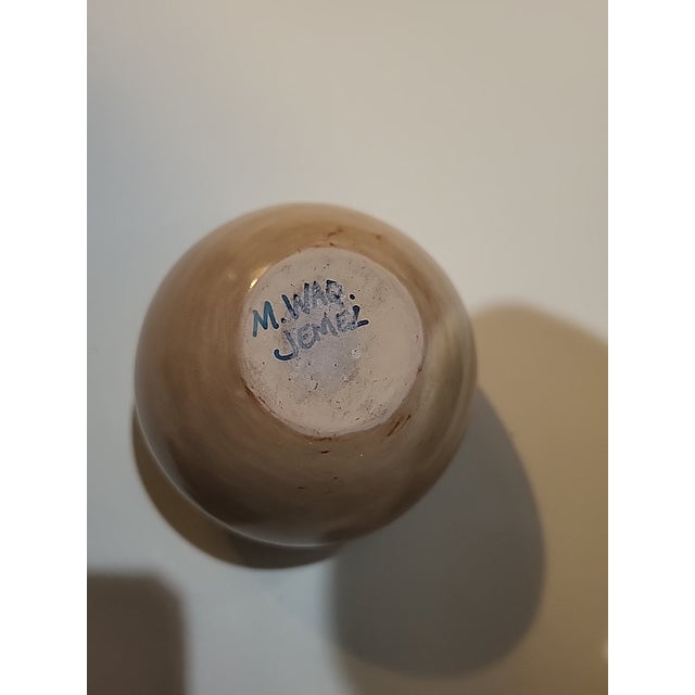 Hopi-Tewa Pottery Seed Jar Signed Jemez For Sale - Image 10 of 10