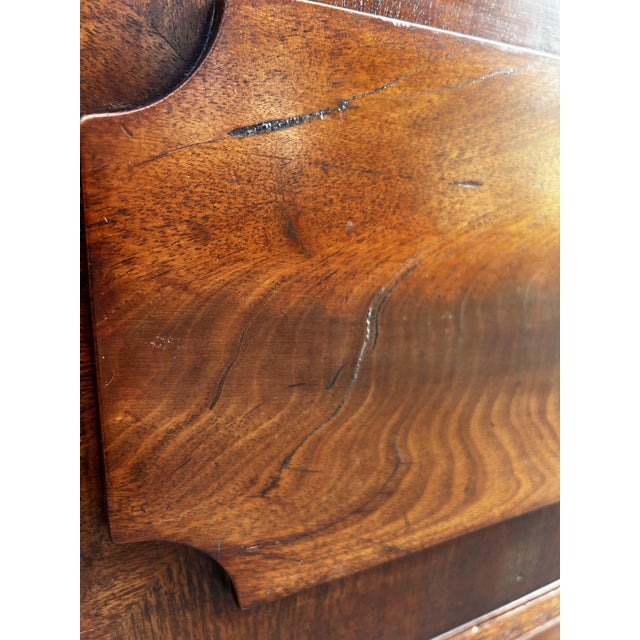 Large William IV Figured Mahogany Chest of Drawers, c1830s For Sale - Image 15 of 18