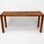 1970s 1970s Milo Baughman Style Burl Olive Wood Parsons Style Console Table For Sale - Image 5 of 6