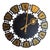 Vintage Rustic Wall Clock by Meister-Anker, 1970s For Sale