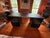 Super iconic classic line Muller Chrysler executive desk by Muller Mobelfrabrikation. Double pedestal desk known for its...