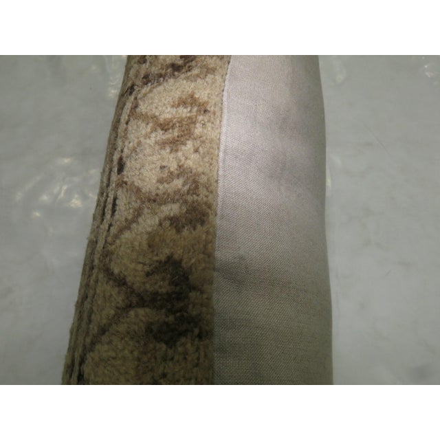 Contemporary Tribal Antique Ersari Rug Floor Pillow For Sale - Image 3 of 5