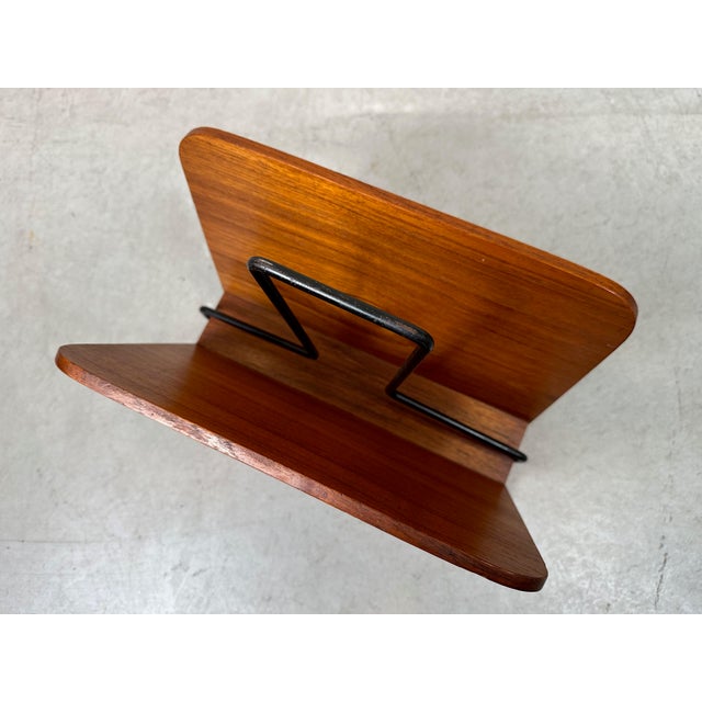 Pastoe Vintage Teak Magazine Rack by Cees Braakman for Pastoe, 1950s For Sale - Image 4 of 8