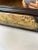 Brown 1990s Italian Hand Painted Rectangular Wooden Mirror For Sale - Image 8 of 12