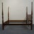 Late 20th Century High End Vintage Solid Mahogany Traditional Style King Size Four Poster Rice Bed 623-174 For Sale - Image 5 of 9