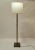 Contemporary Italian Contemporary Solid Brushed Bronze Twisted Floor Lamp, Reading Lamp For Sale - Image 3 of 13