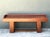 Vintage Plank Wood Coffee Table For Sale In West Palm - Image 6 of 12