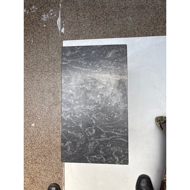 Wood Mid 19th Century Miniature French Empire Marble Top Commode For Sale - Image 7 of 10