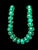 Epic Emerald Rondelle Necklace With 14k Gold For Sale - Image 10 of 10