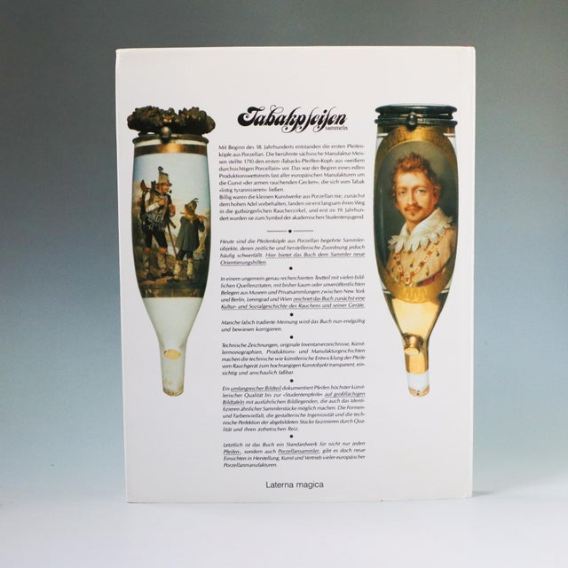 1980s Tabakpfeifen Sammeln: Kunstwerke in Porzellan 1989 German Porcelain Tobacco Pipes Reference Book by Walter Morgenroth For Sale - Image 5 of 12