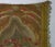 17th Century Antique Brussels Tapestry Pillow 18 X 17, handmade and needlepoint, wool pillow, traditional and empire design.
