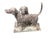 2000 - 2009 Large Vintage French-Style Cast Iron "Snuggling Dogs" Garden Statue For Sale - Image 5 of 12