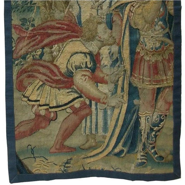 16th Century Antique Brussels Tapestry For Sale In Los Angeles - Image 6 of 9
