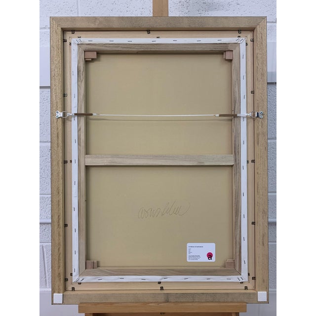 Textile Angela Wakefield, Painting of New York City Taxis in Winter Snow by Contemporary British Artist, 2020 For Sale - Image 7 of 13