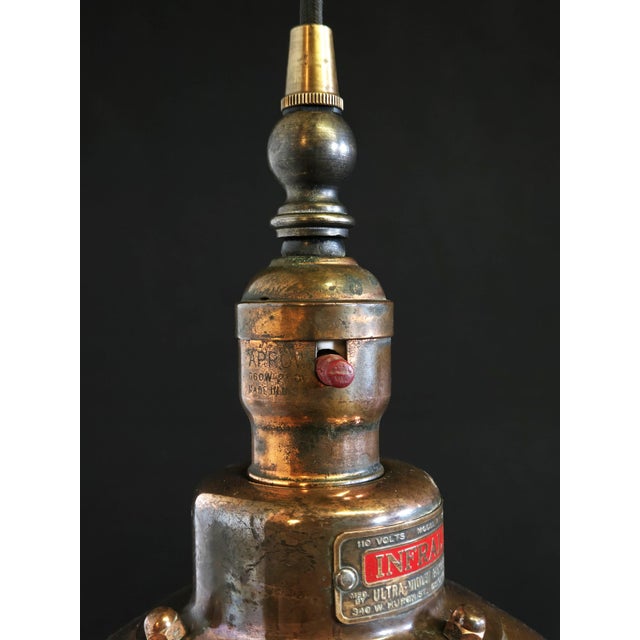 1960s 1960s Victorian Era Single Pulley Ceiling Lamp For Sale - Image 5 of 10