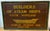 Victorian Clyde Shipbuilders Trade Sign with Annotated Steamship Hull Model An exceptionally rare and historically...