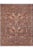 Floral 1990's Square William Morris Pak-Persian Gray/Gray Wool Rug - 8'0'' X 8'3'' For Sale - Image 9 of 9