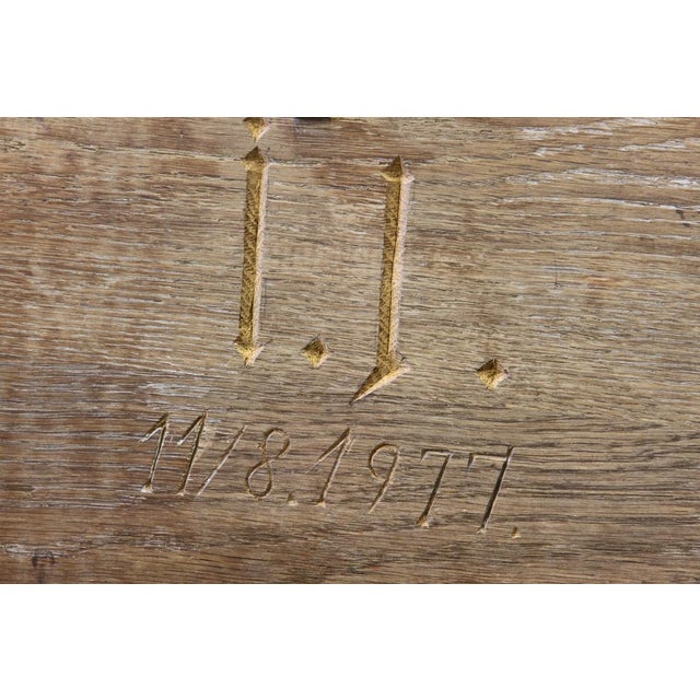 Brown Danish Gothic Chest, 1970s For Sale - Image 8 of 18