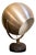 Italian 1960s Aluminum and Cast Iron Table Lamp For Sale