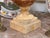 Traditional Marble Urn on Square Base For Sale - Image 3 of 8