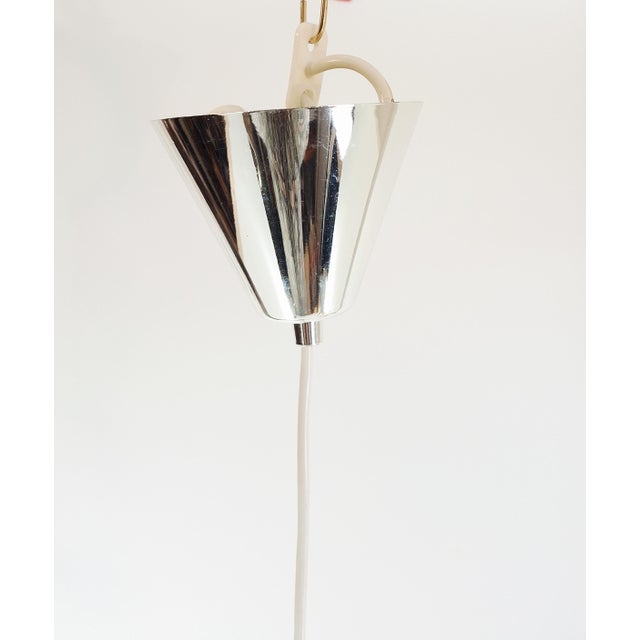 Brass T-724 Pendant Light from Markaryd, 1960s For Sale - Image 4 of 9