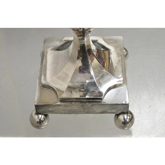 Antique English Regency Silver Plated Trophy Cup Urn Coffee Beverage Samovar For Sale - Image 9 of 10