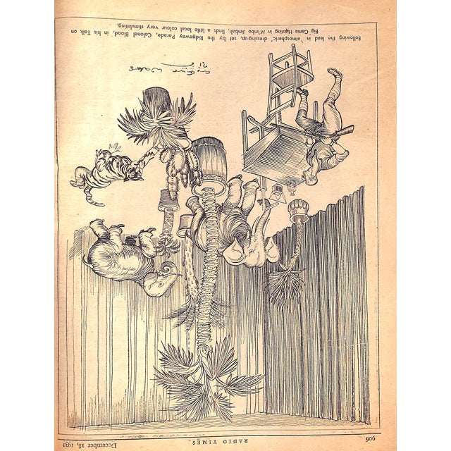 Rex Whistler “Radio Times Christmas Number” December 1931 For Sale - Image 9 of 10