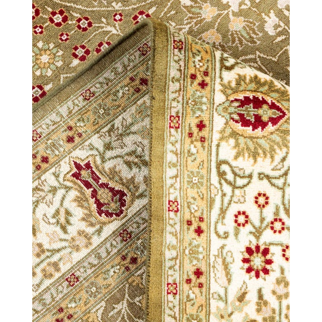 Mogul, One-of-a-Kind Hand-Knotted Area Rug - Brown, 4' 8" x 7' 0" For Sale In New York - Image 6 of 8