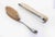 20th Century Gentlemans Silver and Silver-Plated Grooming and Vanity Set, Set of 8 For Sale - Image 4 of 8