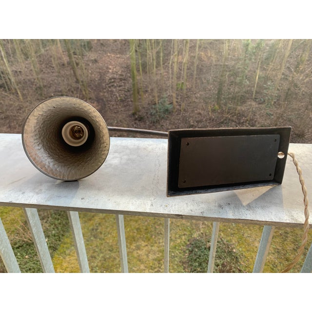 Art Deco Hammered Table Lamp, 1920s For Sale - Image 11 of 16