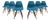 MCM Herman Miller Eames Molded Plastic Dining Chairs Dowel Base DSW - Set of 6 For Sale