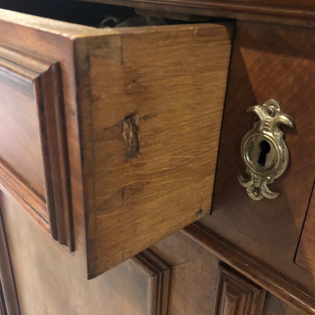 Mid 19th Century Mid 19th Century French Louis Philippe Buffet à Deux Corps For Sale - Image 5 of 9