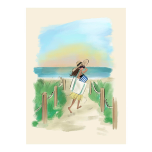 "The Sun Worshipper" Limited Edition Print on Etching Paper by Tug Rice